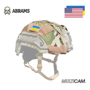 Чохол (кавер) на каску Abrams FAST | Multicam / Coyote Velcro (One Size)