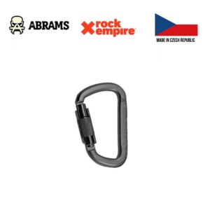 Карабін Rock Empire Carabiner Steel D-KL-2T | Black