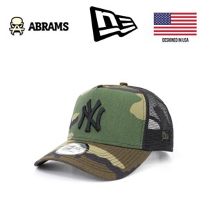 Кепка New Era NY Cap | Camo (Black Logo) (One Size)