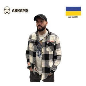 Сорочка фланелева BALAK | Black/White Raid Plaid