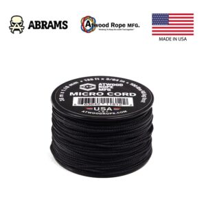 Шнурок Micro Cord, 125′ | Black