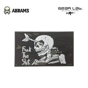 Патч Gear Lab Fuck This Shit Black Multicam