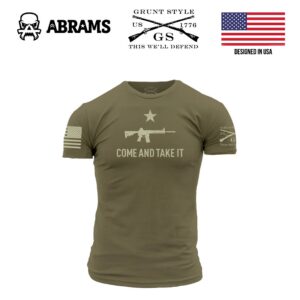 Футболка Grunt Style Come and Take It 2A Edition T-Shirt | Military Green