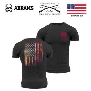 Футболка Grunt Style Red Blood Blue Collar™ T-Shirt | Charcoal