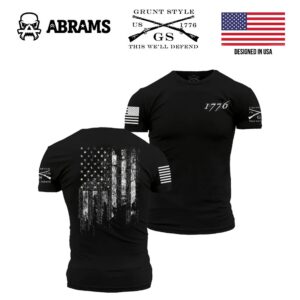 Футболка Grunt Style 1776 Flag T-Shirt | Black