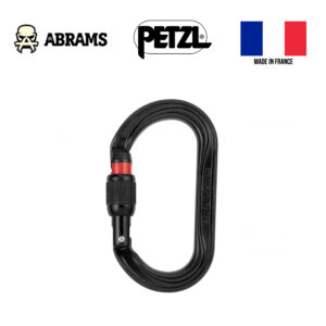 Карабін Petzl OXAN Screw-lock Steel | Black