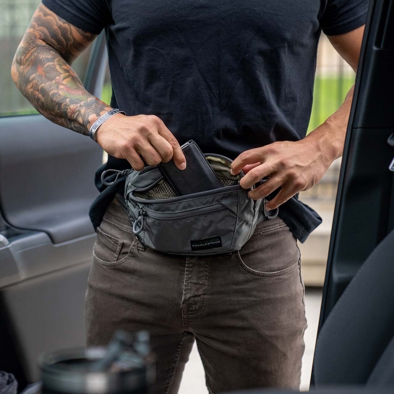 Belt bag Eberlestock Bando Bag XL | Gray - Military clothing in
