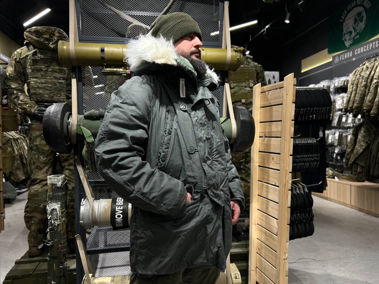 Парка DJ Manufacturing Corp Extreme Cold Weather Type N-3B Parka
