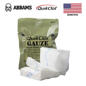Кровоспинний гемостатичний бинт Quikclot Combat Gauze Z-fold