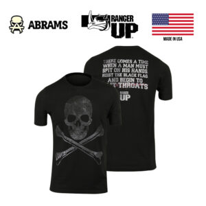 Футболка Ranger Up Hoist The Black Flag Veteran Military Black