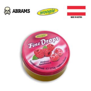Льодяники Woogie Fine Drops зі смаком малини 175г