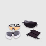 Окуляри захисні Revision StingerHawk 3 Lens Vermillion Kit | Black