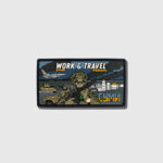 Патч PSDinfo® Work&Travel Суми ПВХ