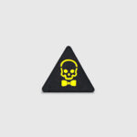 Патч Abrams Danger Boy Yellow | Black