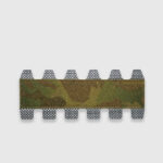 Велкро War Spirit  до інтерфейсу моллє  23 см | Multicam