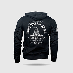 Худі Nine Line Don’t Tread On Me Hoodie Full Zip | Black