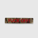 Патч Abrams Fuck off | Red Multicam