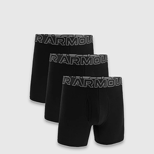 Труси Under Armour UA Perf Cotton 6in 3-pack | Black