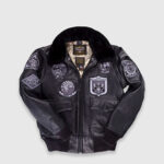 Куртка Cockpit USA Bogard by Mike B x Stealth Top Gun Bomber Jacket| Black