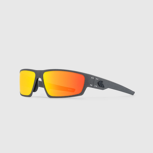 Окуляри балістичні Gatorz Warhawk | Graphite w/Black Logo