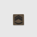 Патч Abrams Майстер Сержант 5х5 | Ranger Green