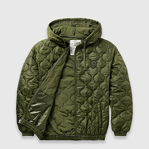 Худі Zero Foxtrot Woobie Zip Hoodie | Dark Olive
