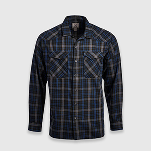 Сорочка фланелева Vertx Canyon Valley Flannel Long Sleeve Shirt | River Shade Plaid