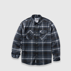 Сорочка Zero Foxtrot Zero Flannel | Tigerstripe Black