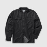 Сорочка Zero Foxtrot Denim Work Shirt | Black Denim