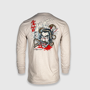 Лонгслів Zero Foxtrot Namakubi Sake | Sand