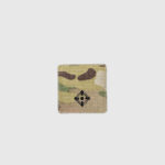Патч Abrams Молодший Лейтенант 5х5 | Multicam