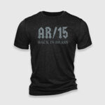 Футболка Nine Line Enlisted 9-Back In Brass-Tri-Blend T-Shirt | Black