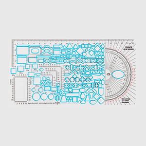Лінійка Ecopybook SMALL TACTICAL RULER NATO (232×120 mm)
