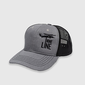 Кепка Nine Line Youth Dropline Snapback | Black/Grey