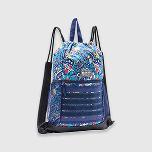 Рюкзак Zero Foxtrot Liberty Skull TAC Drawstring Pack | Teal