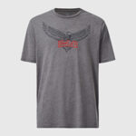Футболка Oakley SI Eagle Tab Tee | Athletic Heather Grey