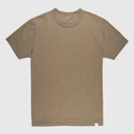 Футболка Zero Foxtrot Cotton Skivvy Tee | Shitake