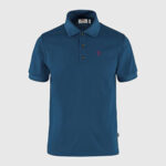 Футболка FJALLRAVEN Crowley Pique Shirt | Uncle Blue