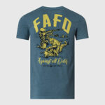 Футболка Zero Foxtrot Against All Odds Tee | Indigo
