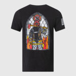 Футболка Nine Line Stained Glass Firefighter | Black