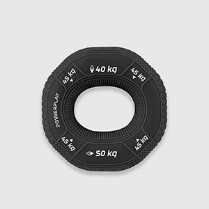 Еспандер кистьовий PowerPlay PP-4331 Hand Grip Hard 40-45-50 кг | Black