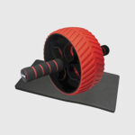 Колесо для преса+килимок Power System Full Grip AB PS-4107 | Red/Black