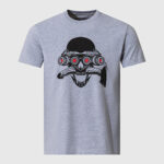 Футболка Hoffmann Equipment Scull | Grey