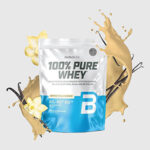 Протеїн BiotechUSA 100% Pure Whey 454 g | Bourbon Vanilla