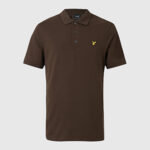 Поло Lyle & Scott Plain Polo Shirt | Ebony