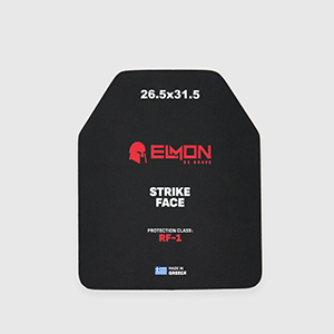 Бронеплита Elmon ДСТУ- 3/NIJ-RF1 26.5х31.5см | Black