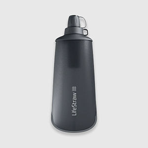 Пляшка-фільтр для води LifeStraw Peak Squeeze 1L | Dark Mountain Gray
