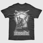 Футболка PSDinfo® Vikings T-Shirt | Black/White