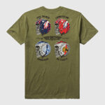 Футболка Zero Foxtrot Four Legends Tee | OD Green