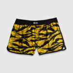 Шорти Zero Foxtrot ZF Fight Shorts | Yellow Tiger Stripe